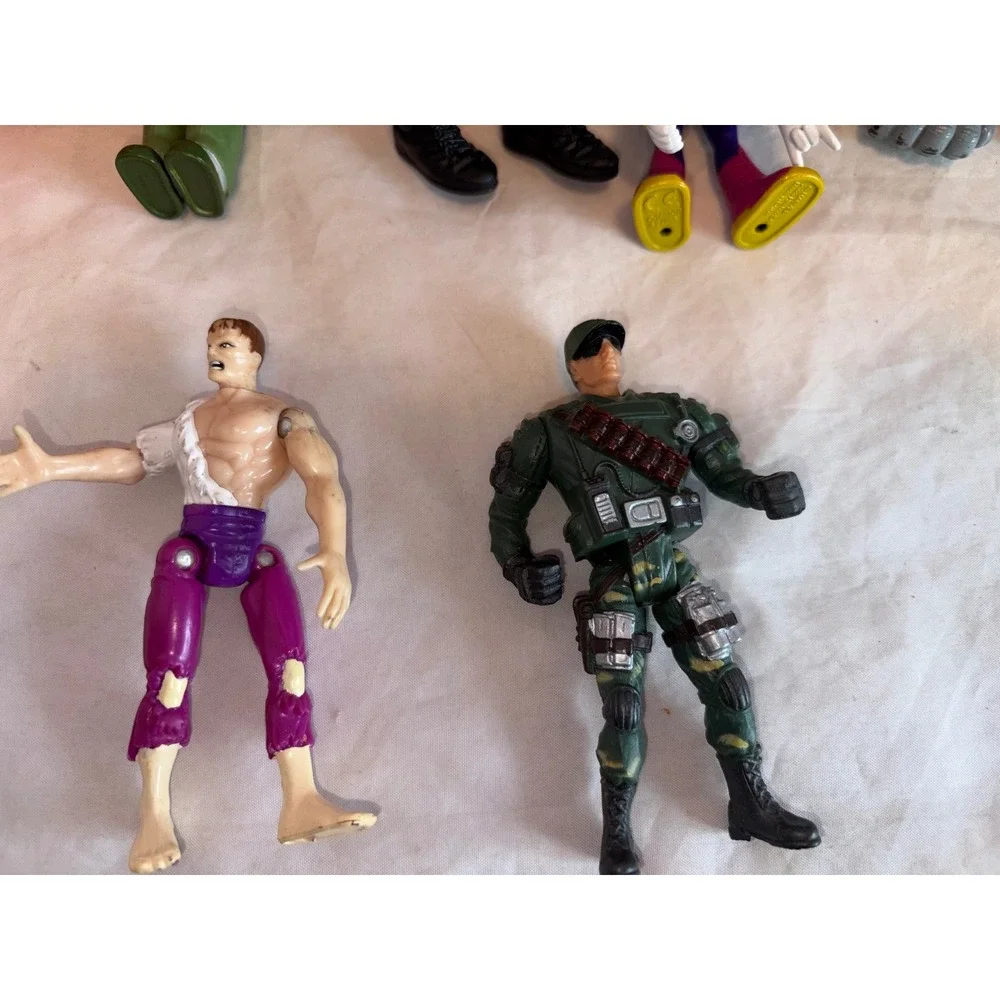 Mixed Action Figure Lot - WWE Triple H, Imaginext Gorilla Grodd and More